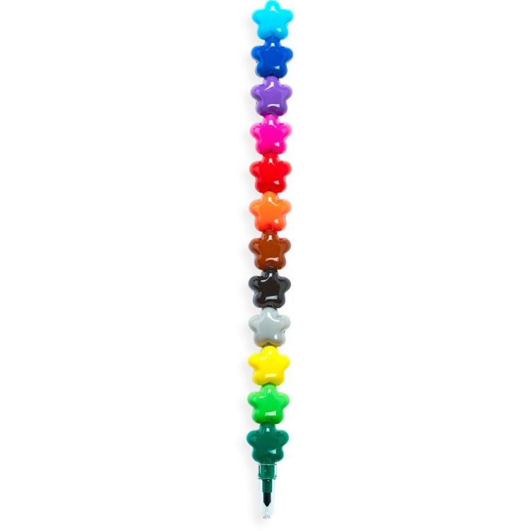 Ooly Stack of Stars Stacking Crayons (02.133.089) - SPADT - speelgoed met advies