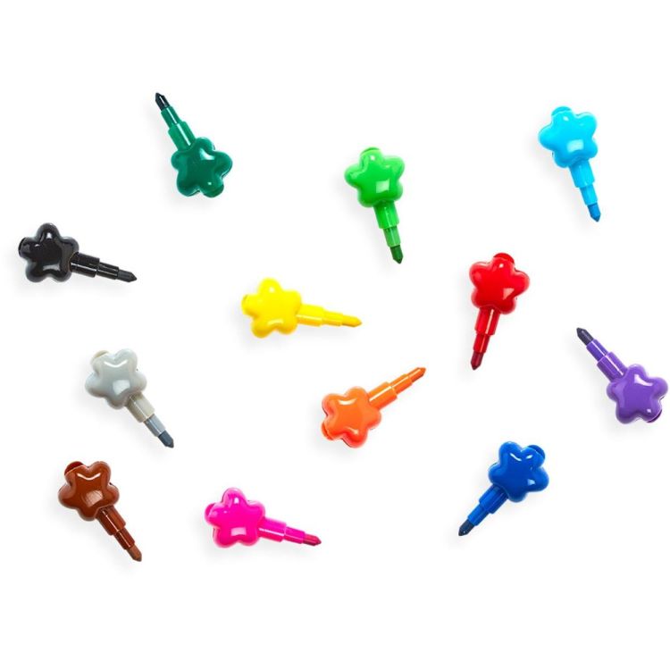 Ooly Stack of Stars Stacking Crayons (02.133.089) - SPADT - speelgoed met advies