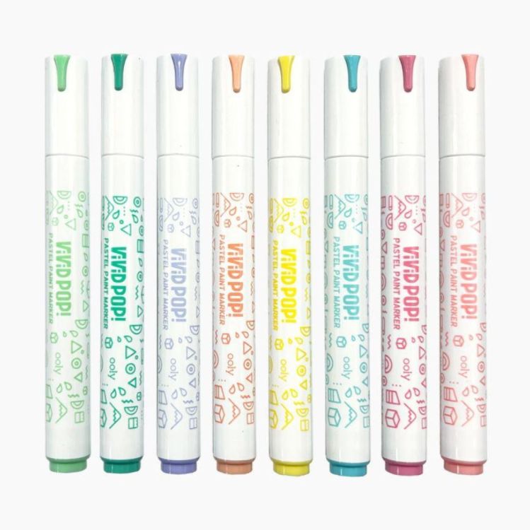 Ooly Vivid Pop! Paint Markers Pastel (02.130.118) - SPADT - speelgoed met advies