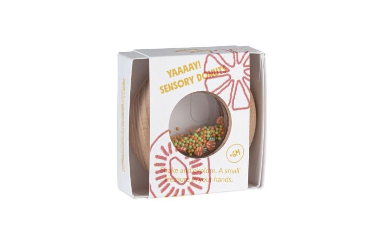 Petit Boum Sensorische Donut Wortels (PBSDCAR) - SPADT - speelgoed met advies