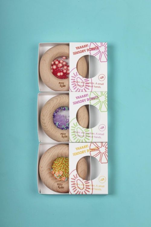Petit Boum Sensorische Donut Wortels (PBSDCAR) - SPADT - speelgoed met advies