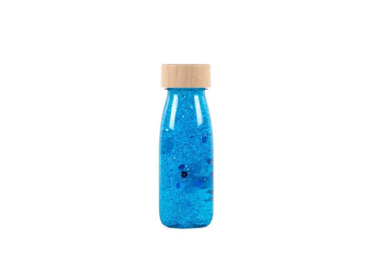 Petit Boum Sensorische Fles Blauw (PBFBLUE) - SPADT - speelgoed met advies