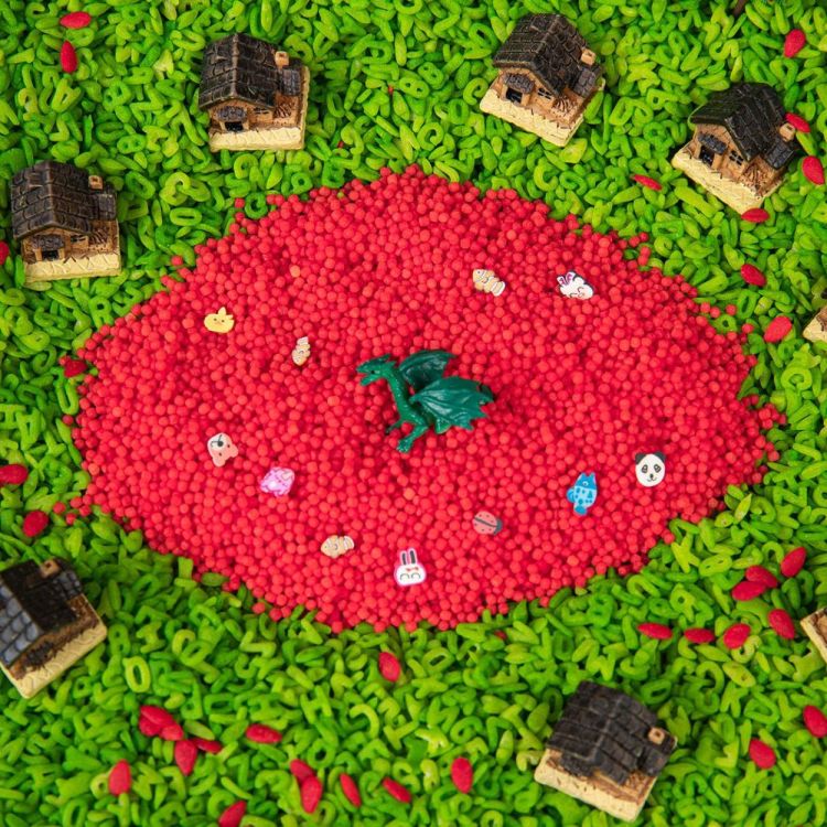 Petit Boum Sensorische Fles Draak (PBSDRAGON) - SPADT - speelgoed met advies