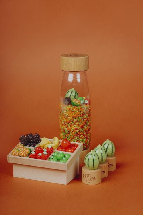 Petit Boum Sensorische Fles Fruit (PBLFRUITS) - SPADT - speelgoed met advies