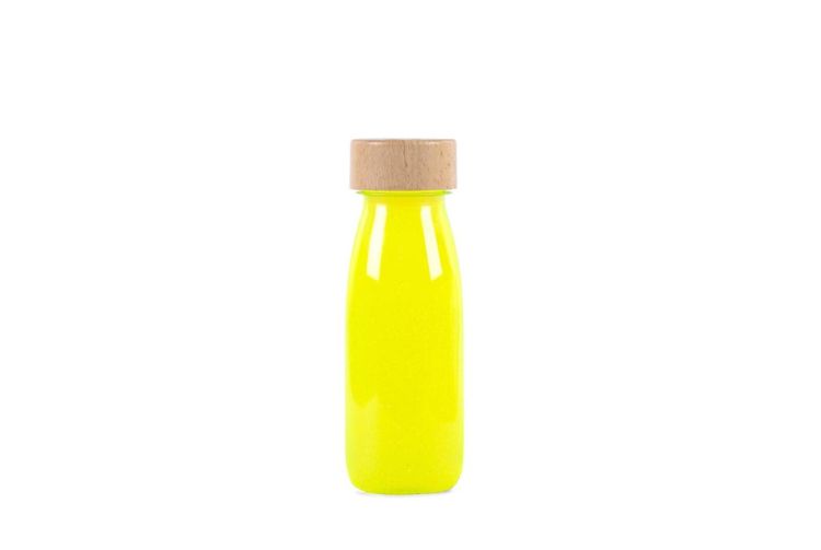 Petit Boum Sensorische Fles Geel Fluo (PBFFLUOY) - SPADT - speelgoed met advies