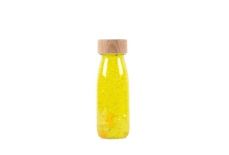 Petit Boum Sensorische Fles Geel (PBFYELLOW) - SPADT - speelgoed met advies