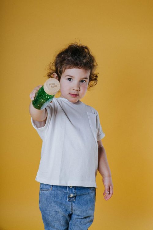 Petit Boum Sensorische Fles Groen (PBFGREEN) - SPADT - speelgoed met advies