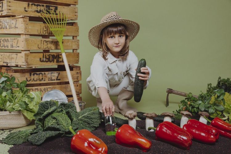 Petit Boum Sensorische Fles Groenten (PBLVEGGIES) - SPADT - speelgoed met advies