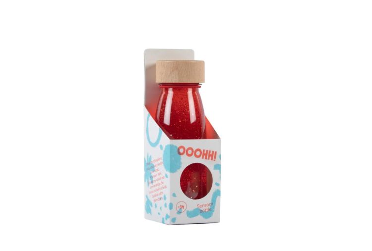 Petit Boum Sensorische Fles Rood (PBFRED) - SPADT - speelgoed met advies