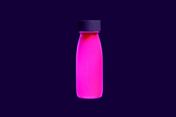 Petit Boum Sensorische Fles Roze Fluo (PBFFLUOP) - SPADT - speelgoed met advies
