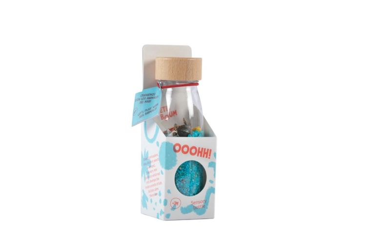 Petit Boum Sensorische Fles Zee (PBSPYSEA) - SPADT - speelgoed met advies