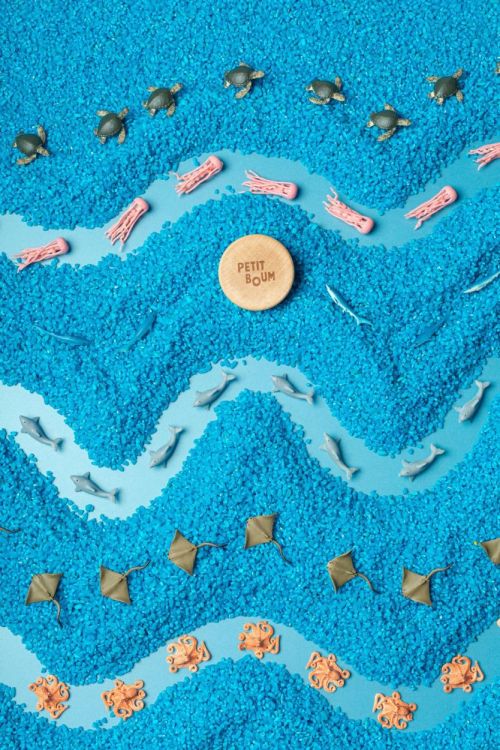 Petit Boum Sensorische Fles Zee (PBSPYSEA) - SPADT - speelgoed met advies