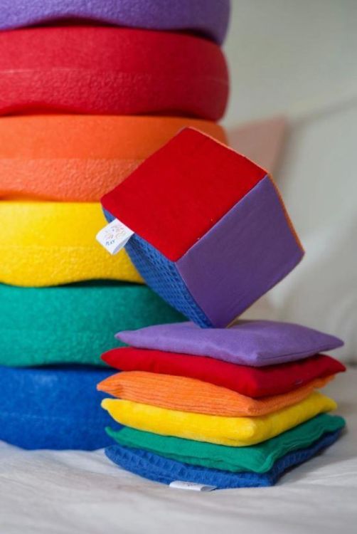 Pit & Play Pittenzakjes Regenboog Set () - SPADT - speelgoed met advies