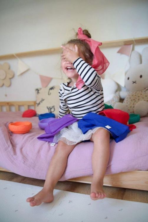 Pit & Play Speeldoekje Blauw () - SPADT - speelgoed met advies