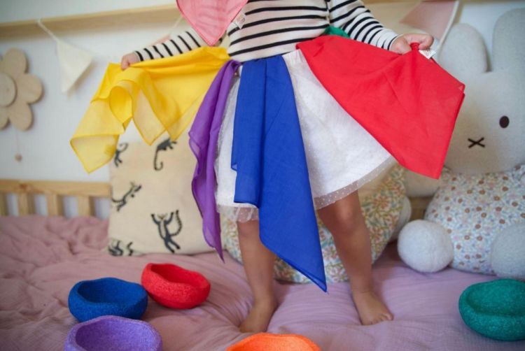 Pit & Play Speeldoekje Blauw () - SPADT - speelgoed met advies