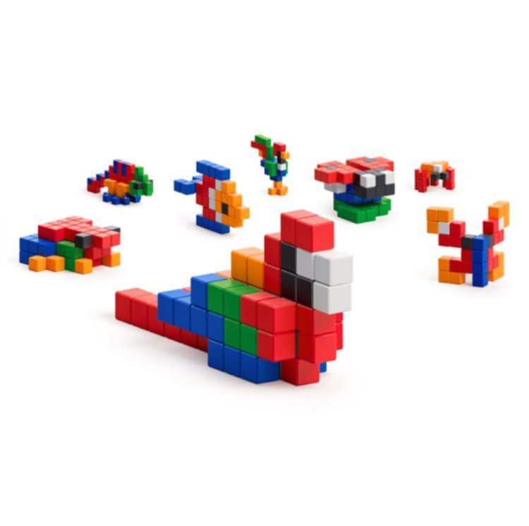 Pixio Bright Animals Magnetische Blokjes (PX-30104) - SPADT - speelgoed met advies