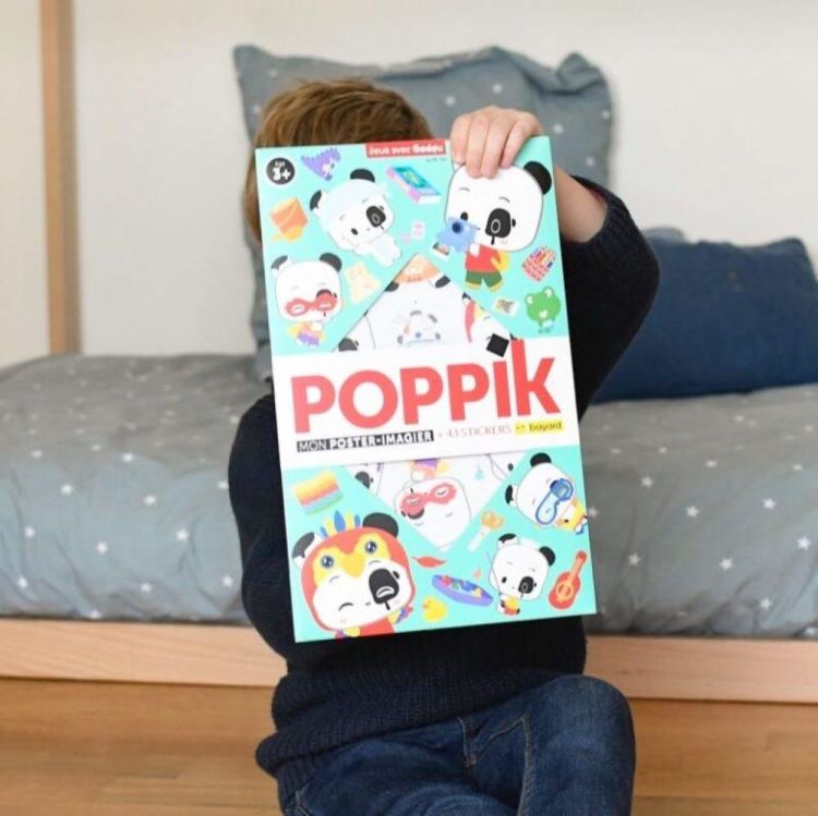 Poppik Poppik Sticker Poster - Gadou (DIS014) - SPADT - speelgoed met advies