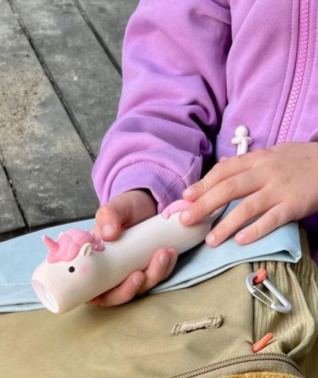 Rabbit & Friends Flashlight Unicorn Pinky (52-0087) - SPADT - speelgoed met advies