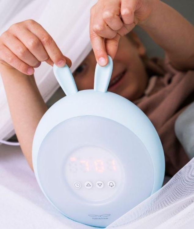 Rabbit & Friends Wake Up Lamp Rabbit Blauw (52-0039) - SPADT - speelgoed met advies