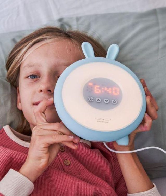 Rabbit & Friends Wake Up Lamp Rabbit Blauw (52-0039) - SPADT - speelgoed met advies