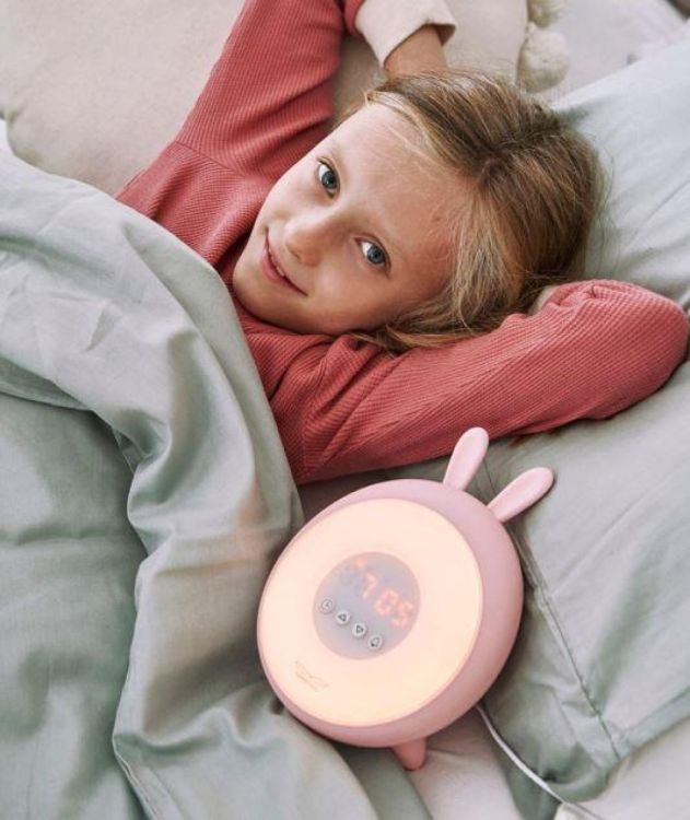 Rabbit & Friends Wake Up Lamp Rabbit Roze (52-0069) - SPADT - speelgoed met advies