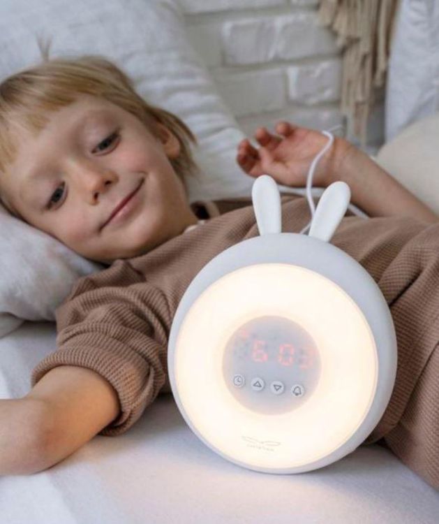 Rabbit & Friends Wake Up Lamp Rabbit Wit (52-0074) - SPADT - speelgoed met advies