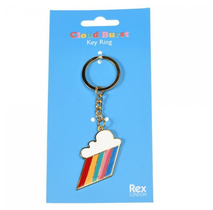 Rex London Sleutelhanger Regenboogwolk (29622) - SPADT - speelgoed met advies