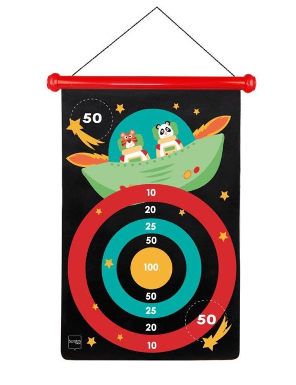 Scratch Magnetisch Dartsspel Astronaut (6182042) - SPADT - speelgoed met advies