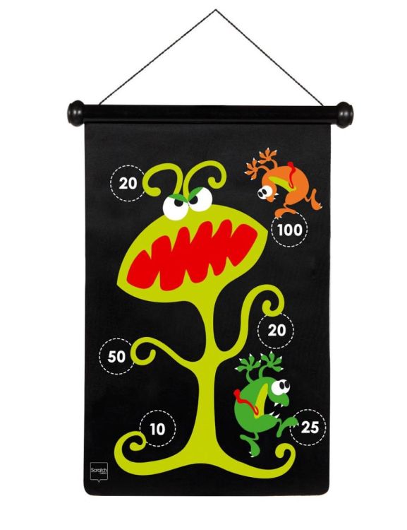 Scratch Magnetisch Dartsspel Monsters (6182004) - SPADT - speelgoed met advies