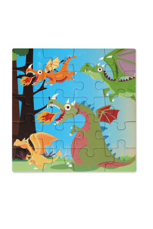 Scratch Magnetisch Puzzelboek 'Draken' (6181160) - SPADT - speelgoed met advies