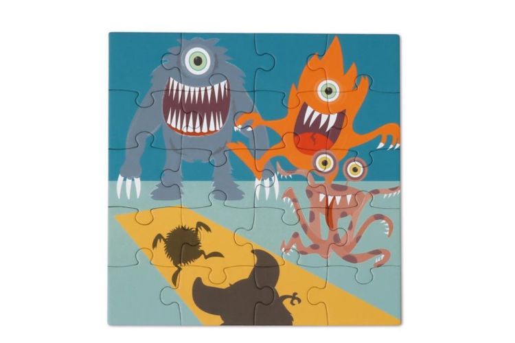 Scratch Magnetisch Puzzelboek 'Monsters' (6181157) - SPADT - speelgoed met advies