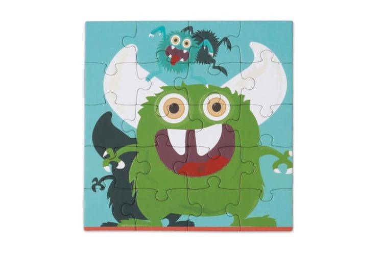 Scratch Magnetisch Puzzelboek 'Monsters' (6181157) - SPADT - speelgoed met advies