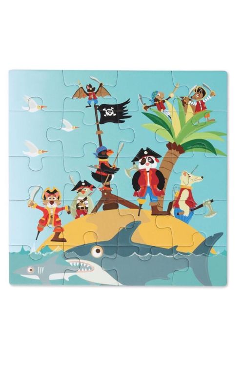 Scratch Magnetisch Puzzelboek 'Piraten' (6181158) - SPADT - speelgoed met advies