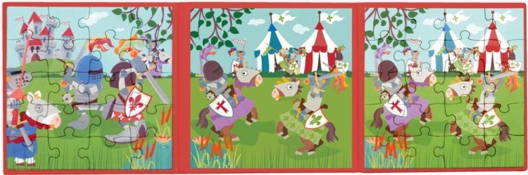 Scratch Magnetisch Puzzelboek 'Ridders' (6181162) - SPADT - speelgoed met advies