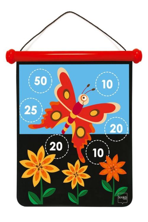 Scratch Magnetische Darts 'Tuin' (Medium) (6182023) - SPADT - speelgoed met advies