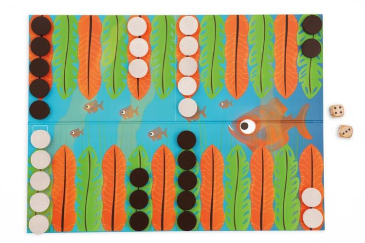 Scratch Piranha Race - Backgammon (6182200) - SPADT - speelgoed met advies