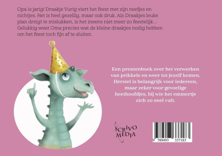Scrivo Media Draakje Vurig en het Feest (388) - SPADT - speelgoed met advies