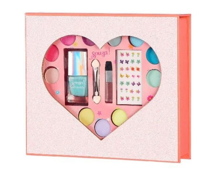 Souza for Kids Cadeauset Make-Up Hart (106815) - SPADT - speelgoed met advies