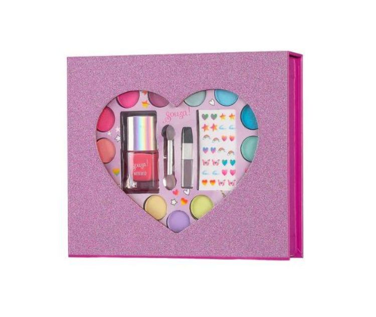 Souza for Kids Cadeauset Make-Up Hart (107427) - SPADT - speelgoed met advies