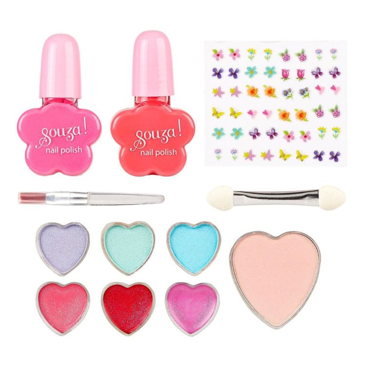 Souza for Kids Juwelendoosje met make-up 'Zwanenmeer' (106345) - SPADT - speelgoed met advies