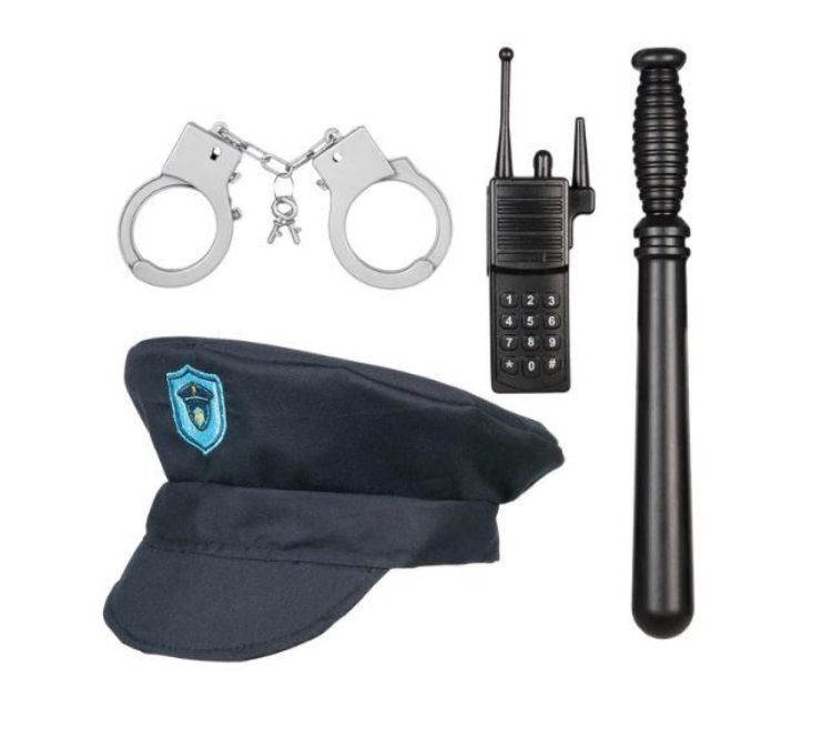 Souza for Kids Politieman Verkleedkledij (101181) - SPADT - speelgoed met advies