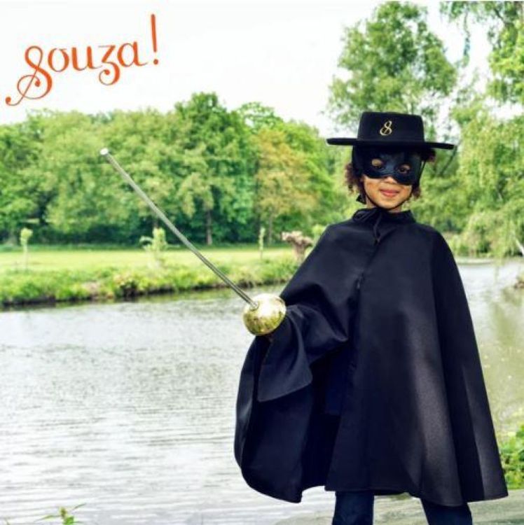 Souza for Kids Zorro Cape en Masker (101180) - SPADT - speelgoed met advies