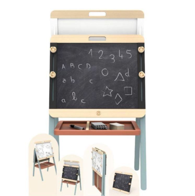 Speedy Monkey Houten Schoolbord 3 in 1 (SP9001) - SPADT - speelgoed met advies