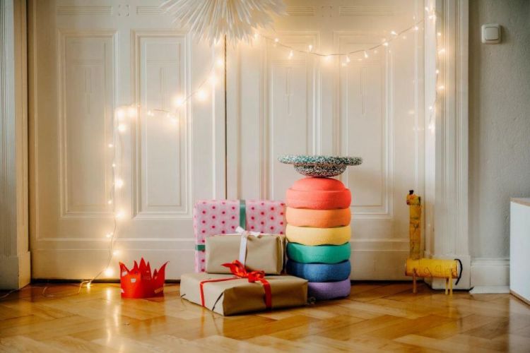 Stapelstein Christmas Special Rainbow Set Classic (201620) - SPADT - speelgoed met advies