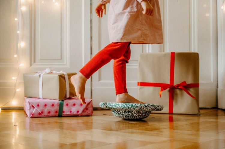 Stapelstein Christmas Special Rainbow Set Pastel (201630) - SPADT - speelgoed met advies