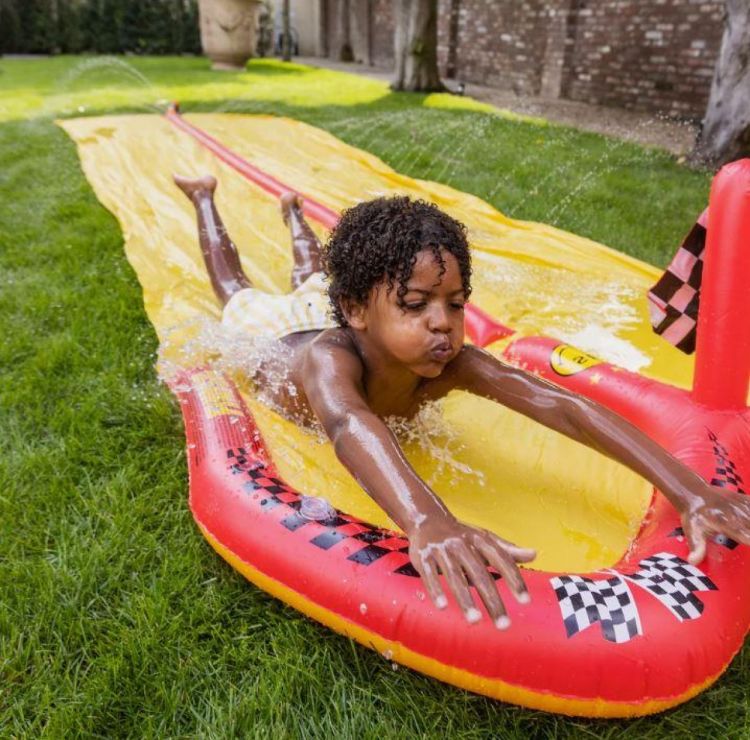 Swim Essentials Waterglijbaan Racing (2 personen) (2020SE118) - SPADT - speelgoed met advies