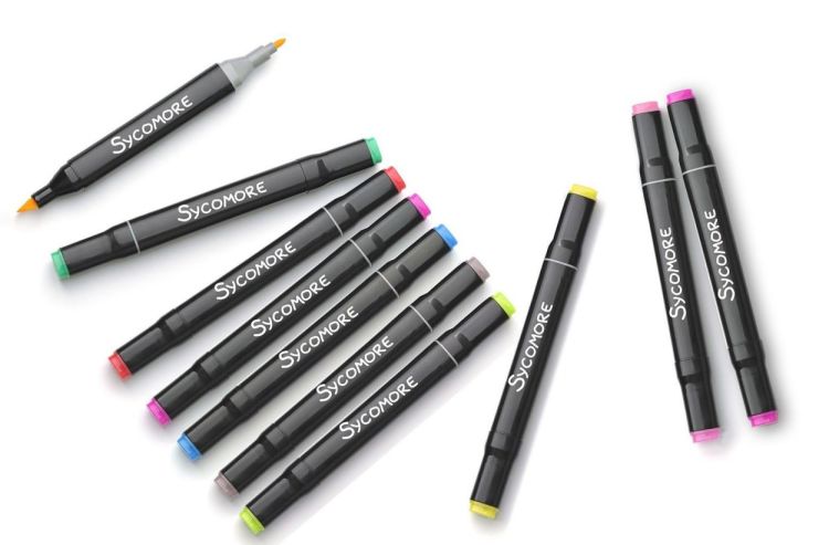 Sycomore Alcohol Markers & Fineliner (SYCREA065) - SPADT - speelgoed met advies