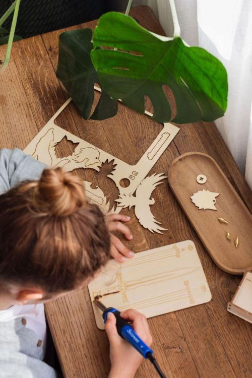 Sycomore Pyrografie en Modellen (SYCRE5202) - SPADT - speelgoed met advies