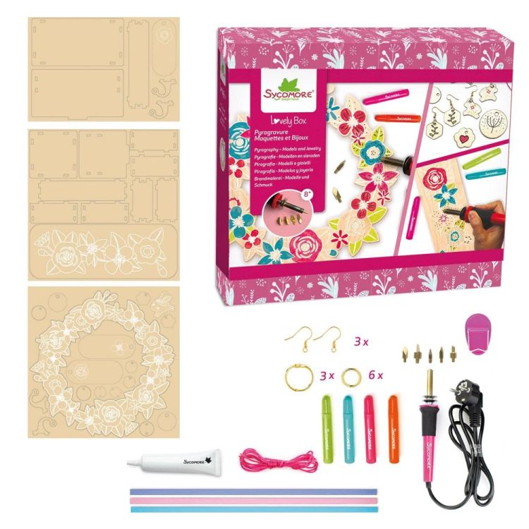 Sycomore Pyrografie Sieraden en Modellen (SYCRE5201) - SPADT - speelgoed met advies