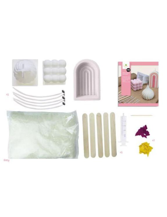 Sycomore Workshop Kaarsen Maken Sojawas (SYCMAK004) - SPADT - speelgoed met advies